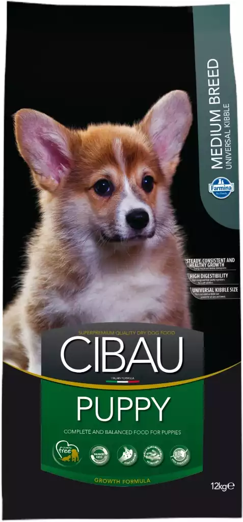 Hrana za pse CIBAU Puppy Medium 12kg