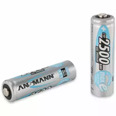 Polnilne baterije AA LR6 2500 mAh 2 kos