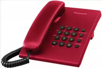 Stacionarni telefon KX-TS500FXR RDEČ