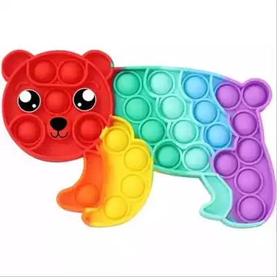 Otroška igrača POP-IT, medved
