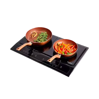 digitalna dvojna indukcijska kuhalna plošča