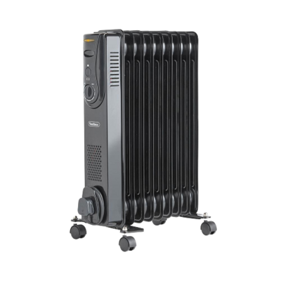 oljni radiator 9 reber 2000W črn 2514060