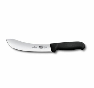 Nož za odstranjevanje kože, 15 cm, črn