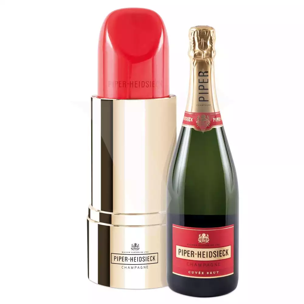 Champagner Cuvee Brut Piper-Heidsieck Lipstick Edition