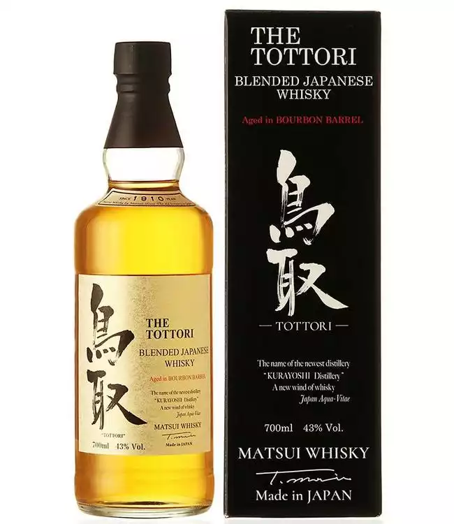 The Tottori Blended Japanese Whisky Bourbon Barrel