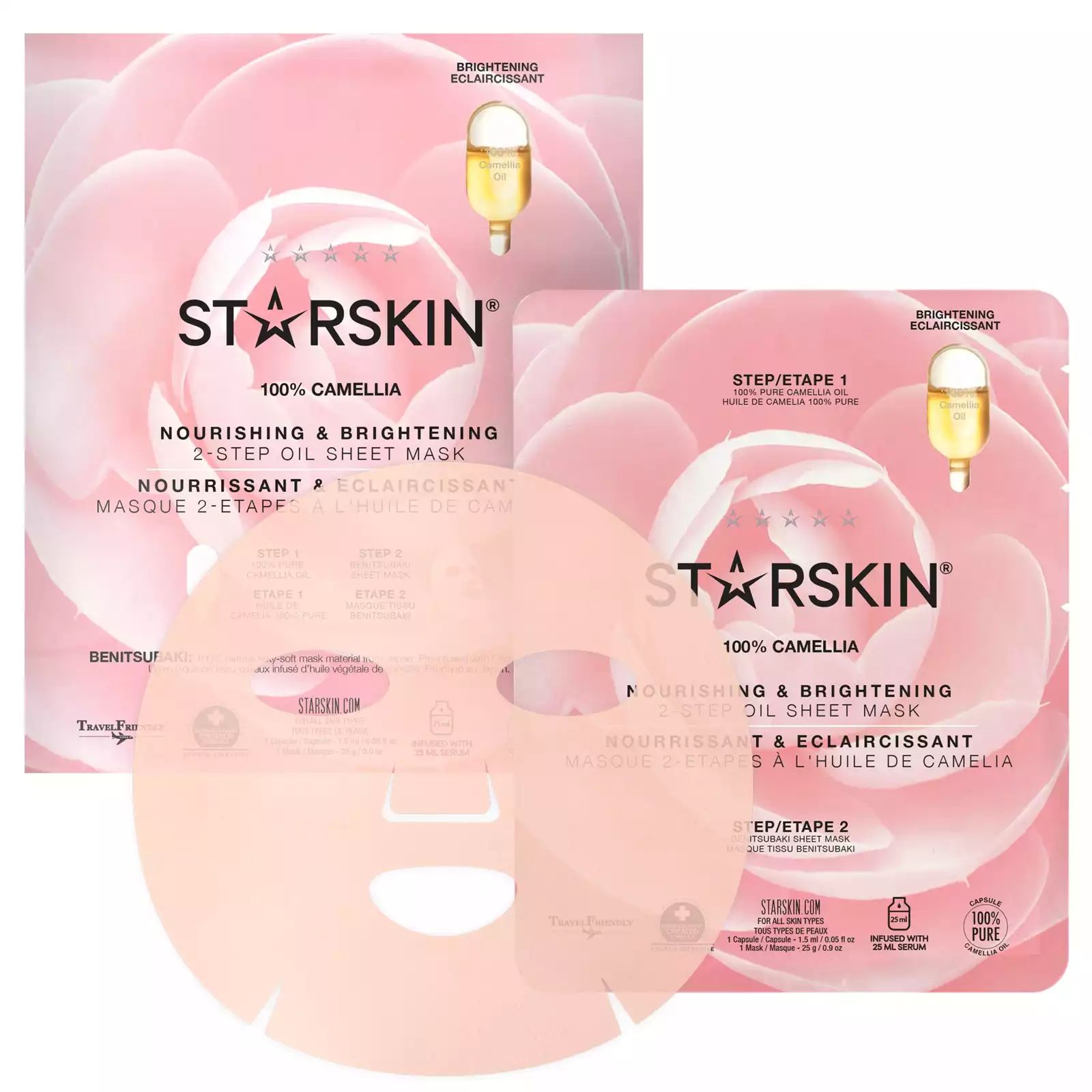 – 100% Camellia Oil (Brightening) Mask