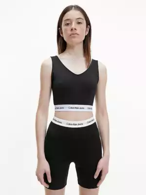 TOP | CONTRAST TAPE MILANO STRAPPY TOP
