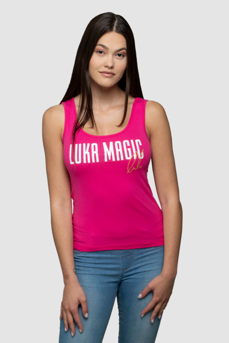 LUKA MAGIC majica brez rokavov roza ženska