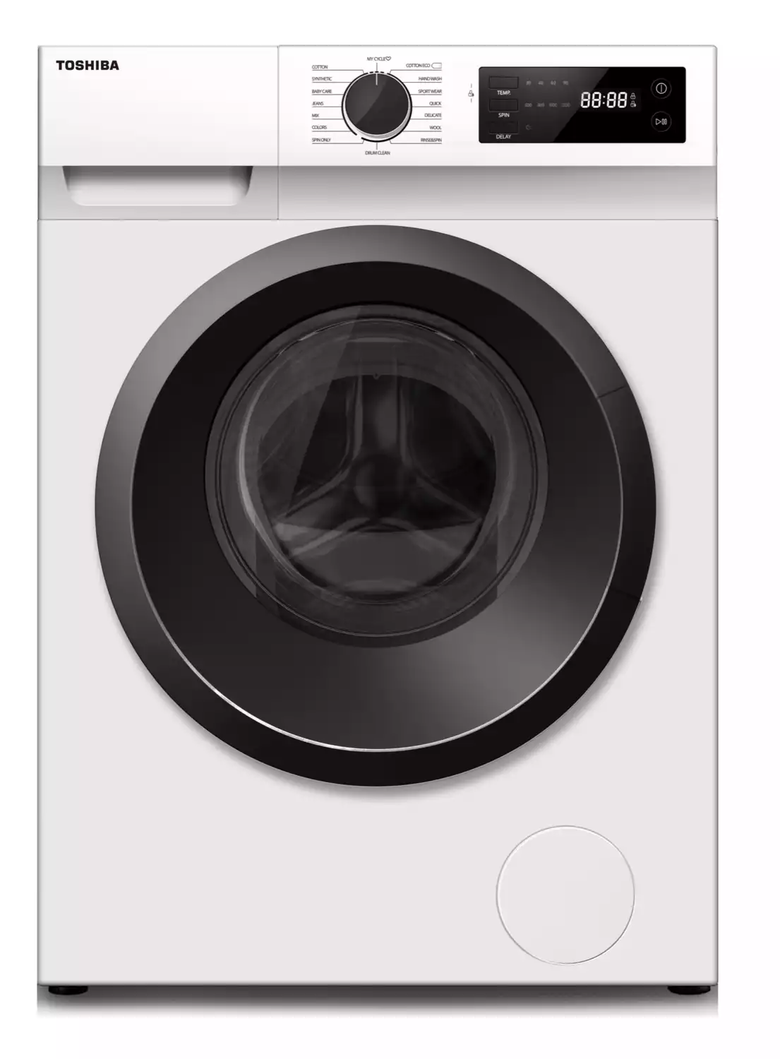 Toshiba TW-BL90S2RO pralni stroj, 8kg, 1200 obr/min, B
