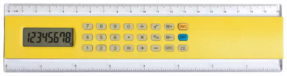 Kalkulator z ravnilom PROFEX