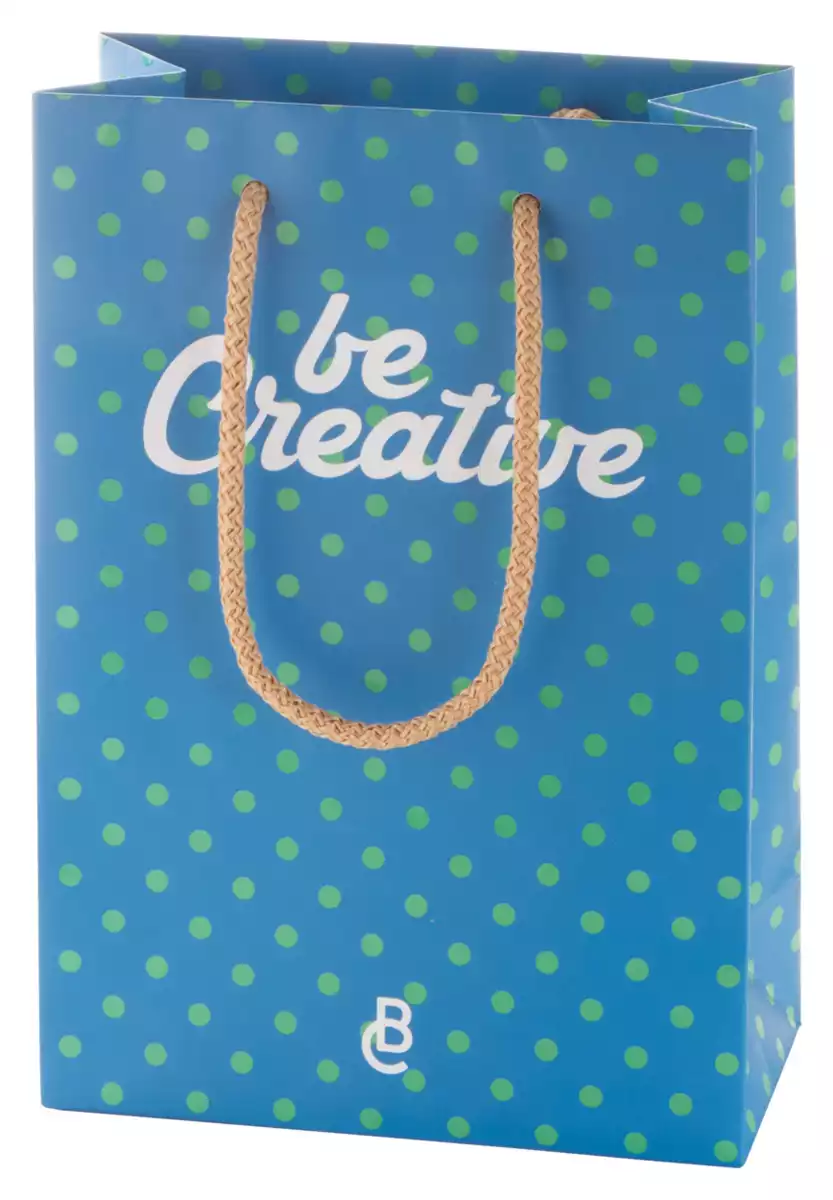 Papirnata nakupovalna vrečka po meri, majhna CREASHOP S