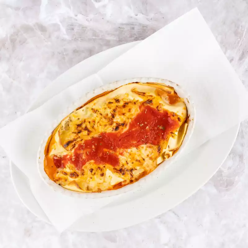 Lasagna mesna – gratinirana v krušni peči