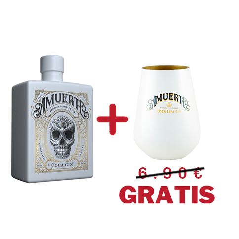 Amuerte Gin Amuerte White Edition 0,7L + Kozarec Gratis