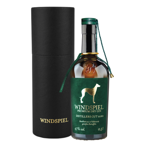 Gin Windspiel Premium Dry Distillers Cut 2020 0,5L Darilno Pakiranje