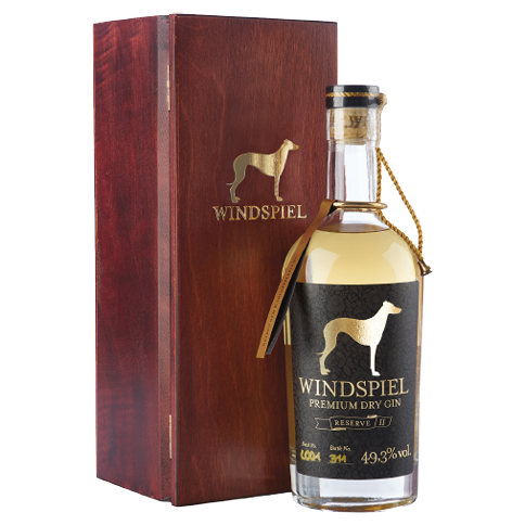 Gin Windspiel Premium Dry Reserve 0,5L Darilno Pakiranje