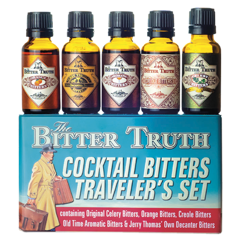 Grenčica Bitter Truth Cocktail Amari Travellers Set 5 x 0,02L