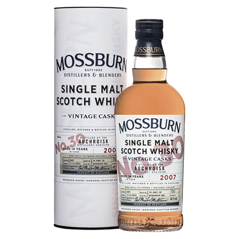 Whisky Mossburn No.30 Auchroisk 14YO 0.7L confezione regalo