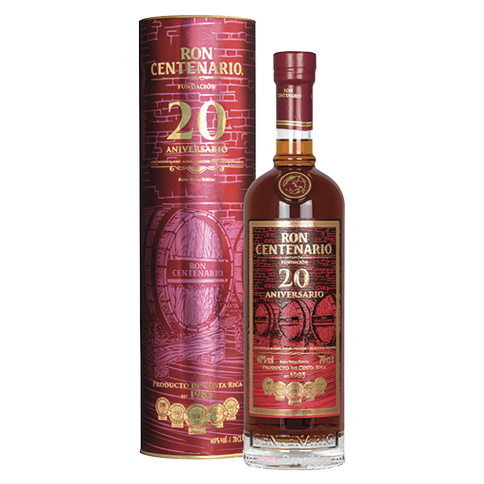 Rum Centenario 20 años Fundación 0,7L Darilno Pakiranje