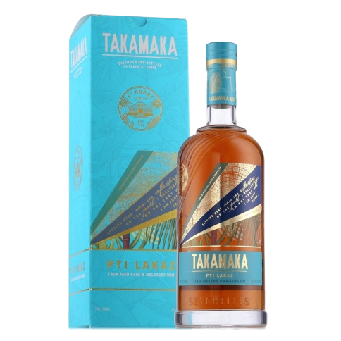 Rum Takamaka Pti Lakaz 0,7L Darilno Pakiranje